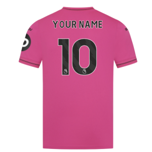 2025-2026 Wolves Goalkeeper Away Shirt (Pink) (Your Name)