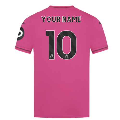2025-2026 Wolves Goalkeeper Away Shirt (Pink) (Your Name)  2025-2026 Wolves Goalkeeper Away Shirt (Pink) (Your Name)