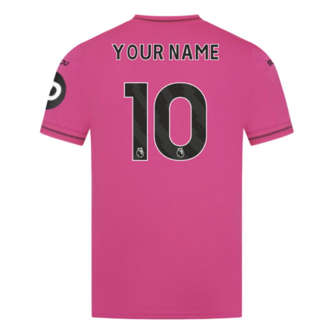 2025-2026 Wolves Goalkeeper Away Shirt (Pink) (Your Name)