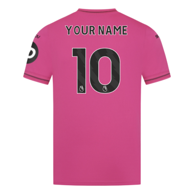 2025-2026 Wolves Goalkeeper Away Shirt (Pink) (Your Name)