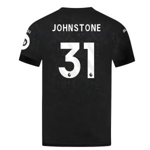 2025-2026 Wolves Goalkeeper Home Shirt (Black) (Johnstone 31)