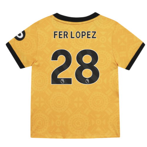 2025-2026 Wolves Home Infant Kit (Fer Lopez 28)