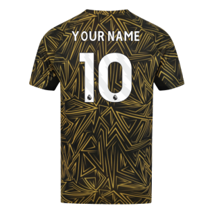 2025-2026 Wolves Home Pre-Match Shirt (Black)