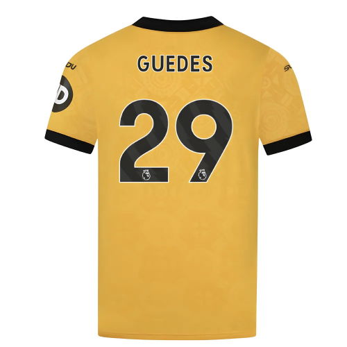 2025-2026 Wolves Home Shirt (Guedes 29)