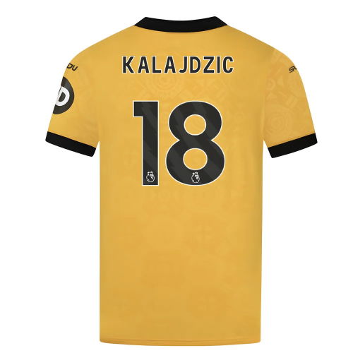 2025-2026 Wolves Home Shirt (Kalajdzic 18)