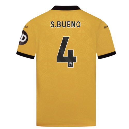 2025-2026 Wolves Home Shirt (Kids) (S.Bueno 4)