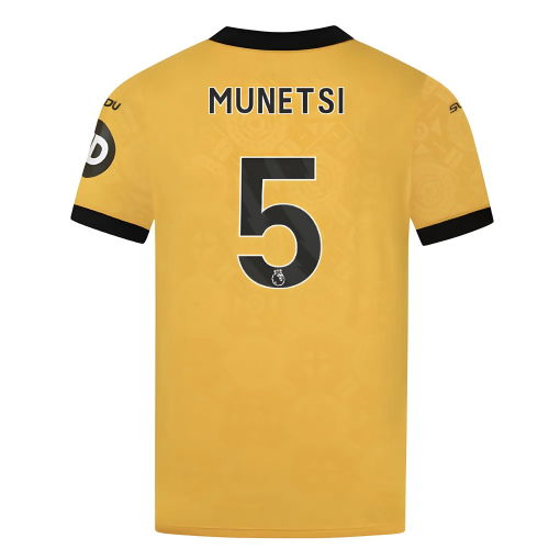 2025-2026 Wolves Home Shirt (Munetsi 5)