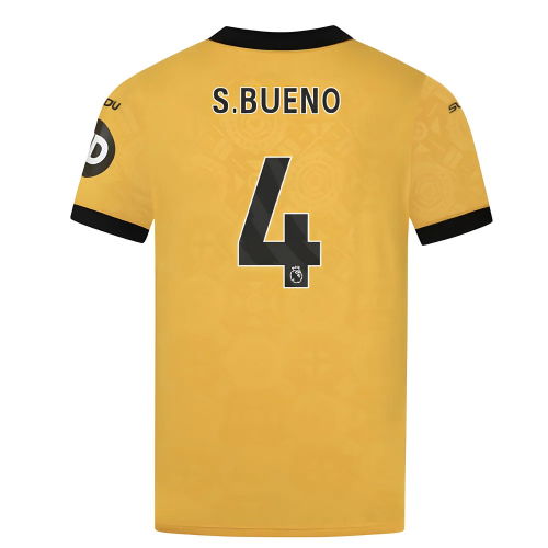2025-2026 Wolves Home Shirt (S.Bueno 4)