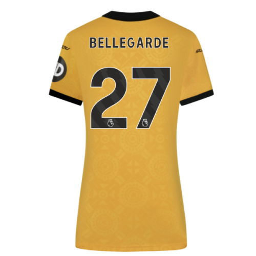 2025-2026 Wolves Home Shirt (Womens) (Bellegarde 27)