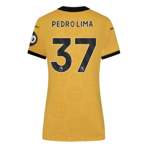 2025-2026 Wolves Home Shirt (Womens) (Pedro Lima 37)