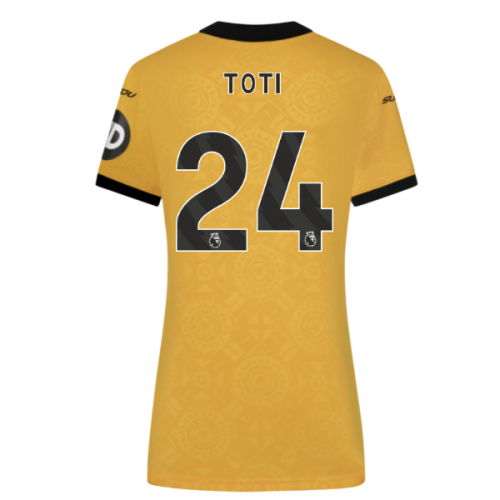 2025-2026 Wolves Home Shirt (Womens) (Toti 24)