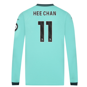 2025-2026 Wolves Long Sleeve Away Shirt (Hee Chan 11)
