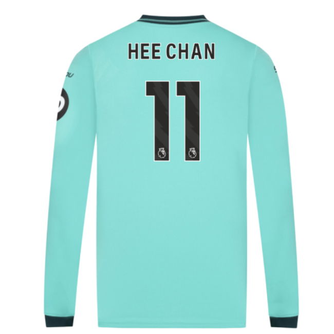 2025-2026 Wolves Long Sleeve Away Shirt (Hee Chan 11)