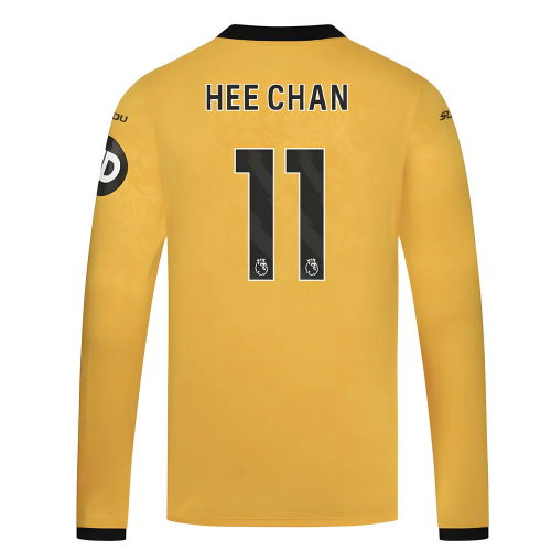 2025-2026 Wolves Long Sleeve Home Shirt (Hee Chan 11)