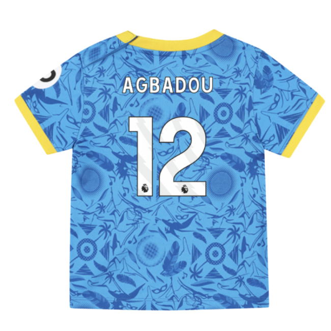 2025-2026 Wolves Third Baby Kit (Agbadou 12)