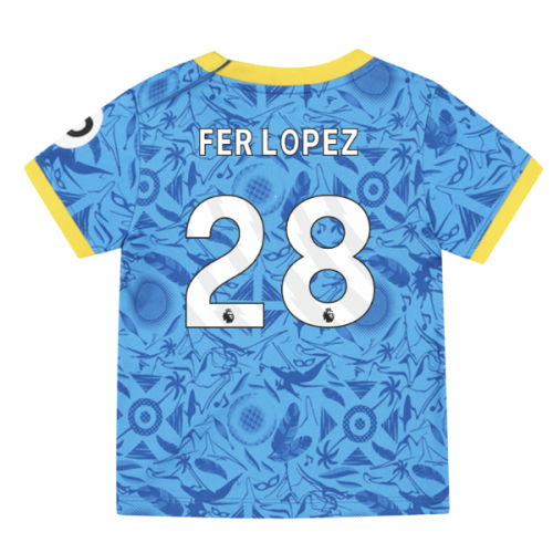 2025-2026 Wolves Third Baby Kit (Fer Lopez 28)