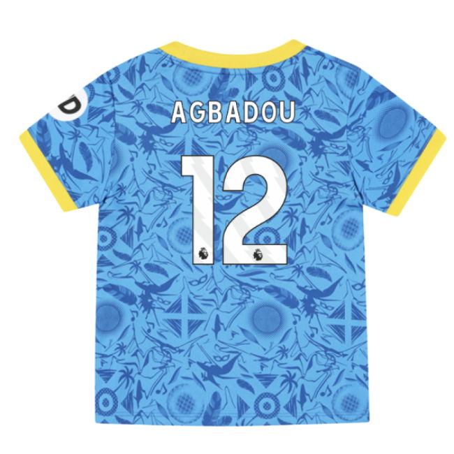 2025-2026 Wolves Third Infant Kit (Agbadou 12)