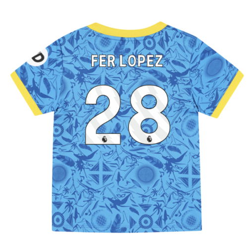 2025-2026 Wolves Third Infant Kit (Fer Lopez 28)
