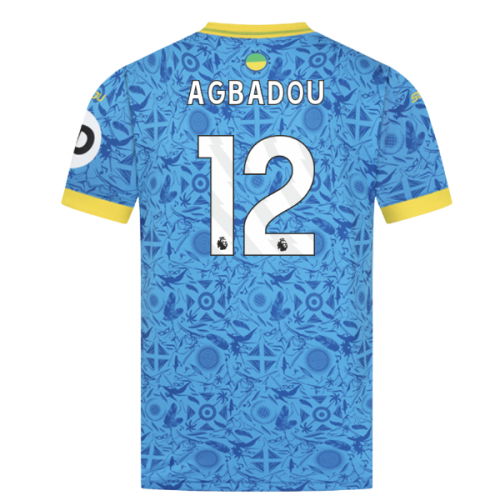 2025-2026 Wolves Third Shirt (Agbadou 12)