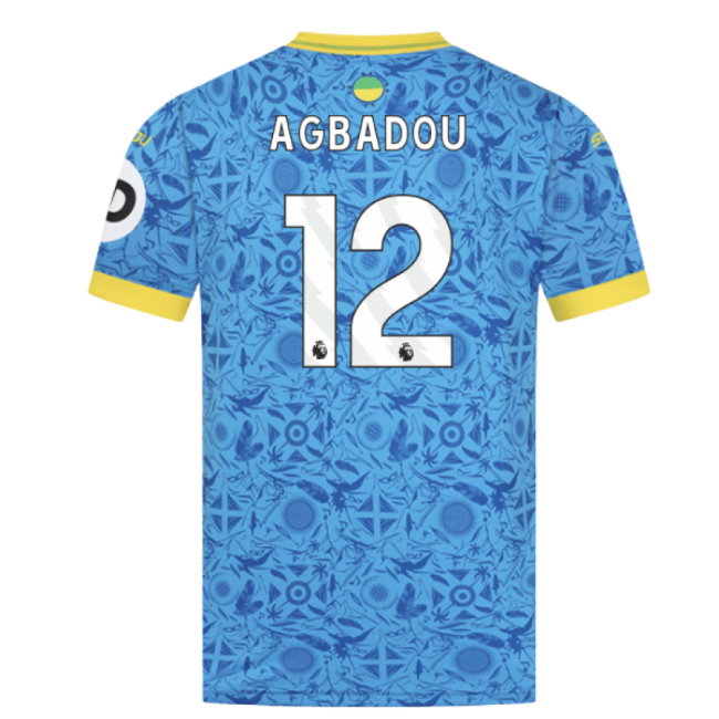 2025-2026 Wolves Third Shirt (Agbadou 12)