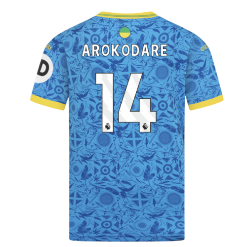 2025-2026 Wolves Third Shirt (Kids) (Arokodare 14)
