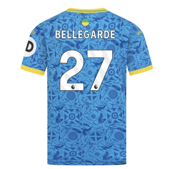 2025-2026 Wolves Third Shirt (Kids) (Bellegarde 27)