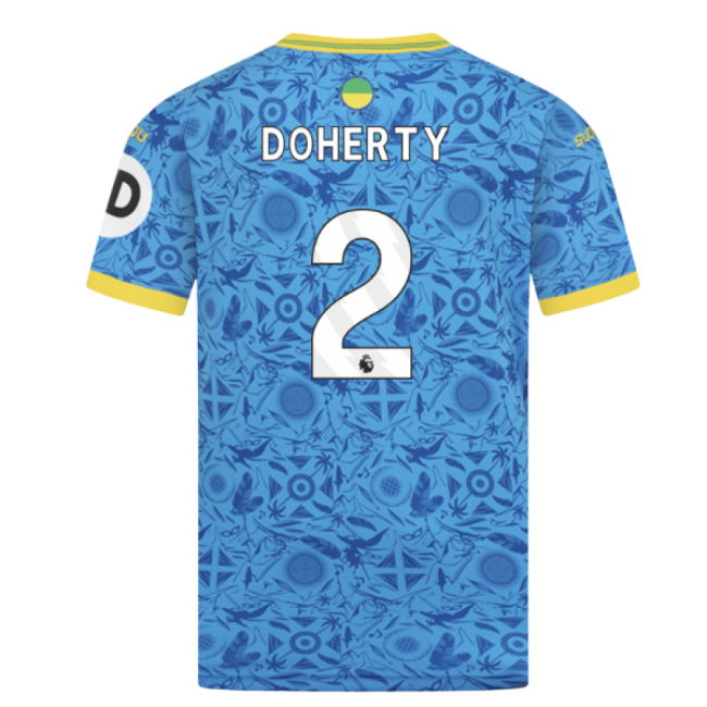 2025-2026 Wolves Third Shirt (Kids) (Doherty 2)