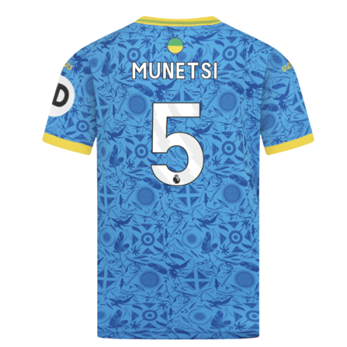 2025-2026 Wolves Third Shirt (Kids) (Munetsi 5)