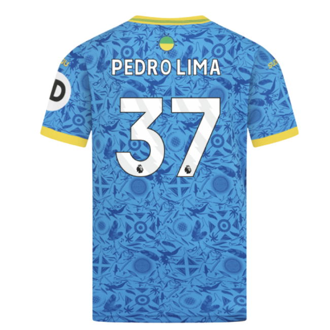 2025-2026 Wolves Third Shirt (Kids) (Pedro Lima 37)