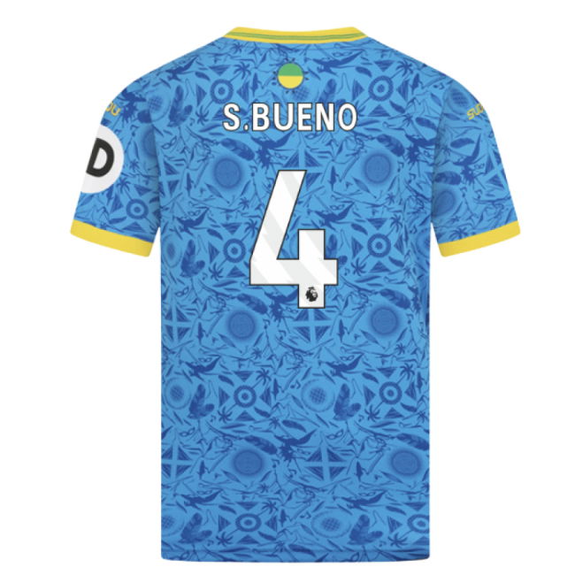 2025-2026 Wolves Third Shirt (Kids) (S.Bueno 4)