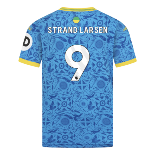 2025-2026 Wolves Third Shirt (Kids) (Strand Larsen 9)