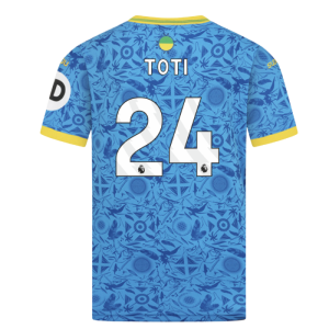 2025-2026 Wolves Third Shirt (Kids) (Toti 24)