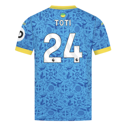 2025-2026 Wolves Third Shirt (Toti 24)