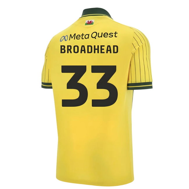 2025-2026 Wrexham Away Shirt (Broadhead 33)