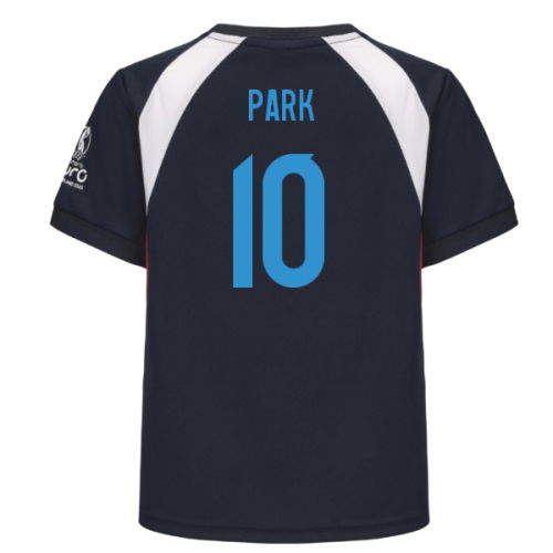 2025 England WEC Poly T-Shirt (Navy) - Kids (PARK 10)