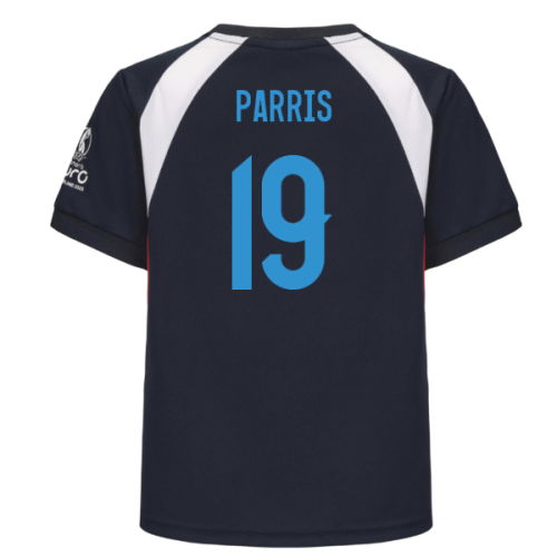 2025 England WEC Poly T-Shirt (Navy) - Kids (PARRIS 19)