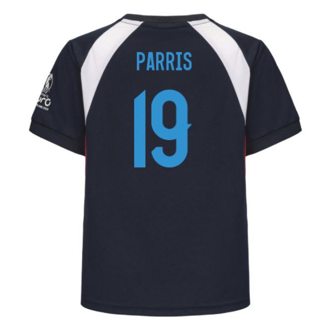 2025 England WEC Poly T-Shirt (Navy) - Kids (PARRIS 19)
