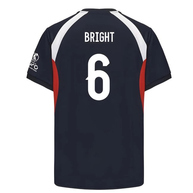 2025 England WEC Poly T-shirt (Navy) - Mens (BRIGHT 6)
