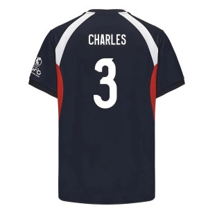 2025 England WEC Poly T-shirt (Navy) - Mens (CHARLES 3)