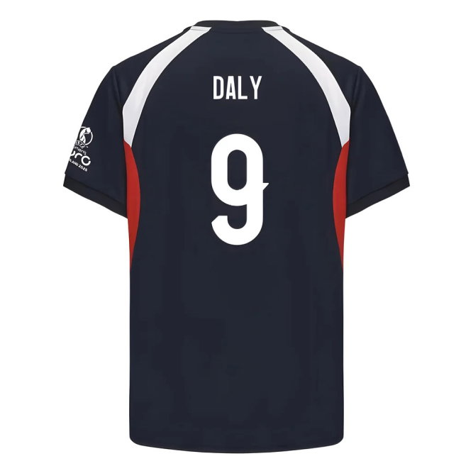 2025 England WEC Poly T-shirt (Navy) - Mens (DALY 9)