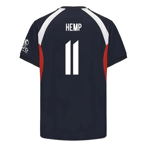 2025 England WEC Poly T-shirt (Navy) - Mens (HEMP 11)