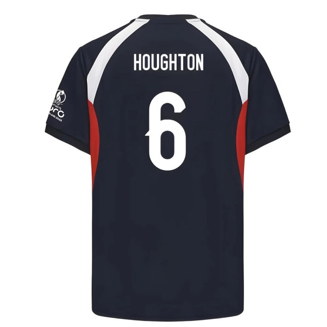 2025 England WEC Poly T-shirt (Navy) - Mens (HOUGHTON 6)