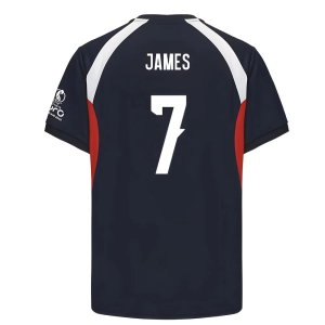 2025 England WEC Poly T-shirt (Navy) - Mens (JAMES 7)