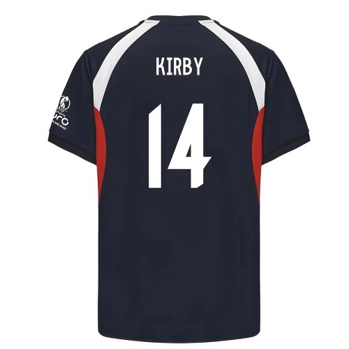 2025 England WEC Poly T-shirt (Navy) - Mens (KIRBY 14)
