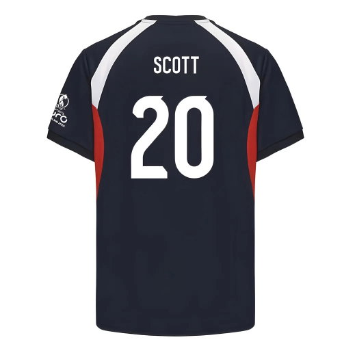 2025 England WEC Poly T-shirt (Navy) - Mens (SCOTT 20)