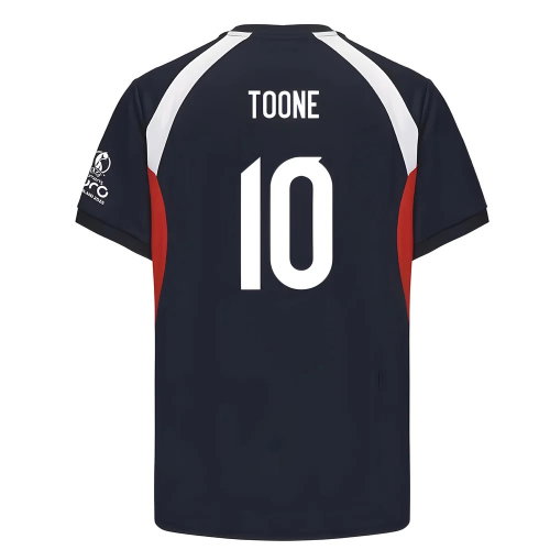 2025 England WEC Poly T-shirt (Navy) - Mens (TOONE 10)