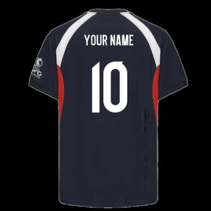2025 England WEC Poly T-shirt (Navy) - Mens