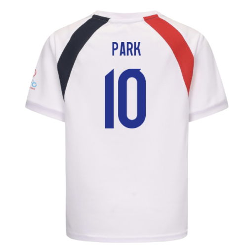 2025 England WEC Poly T-Shirt (White) - Kids (PARK 10)
