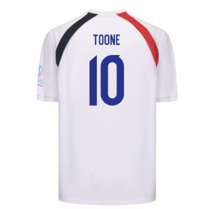 2025 England WEC Poly T-Shirt (White) - Mens (TOONE 10)