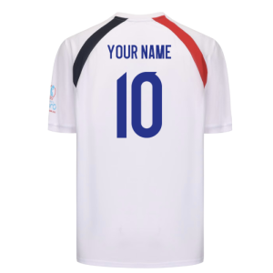 2025 England WEC Poly T-Shirt (White) - Mens